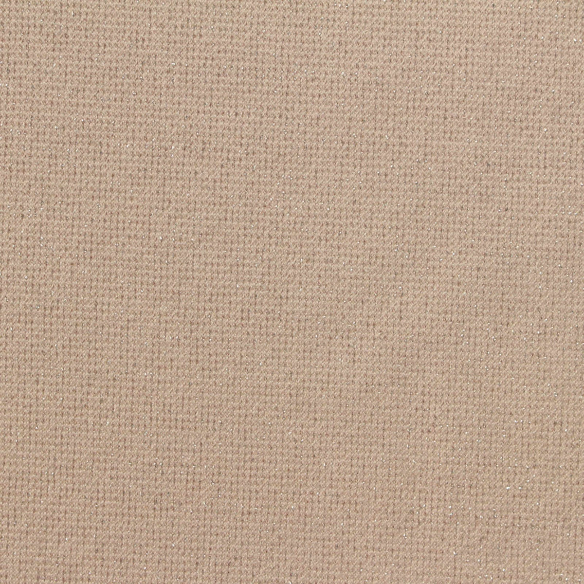 Beige Marl Interlock Knit, Poly-Metallic