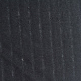 White Pinstripes Rib Knit, Polyester