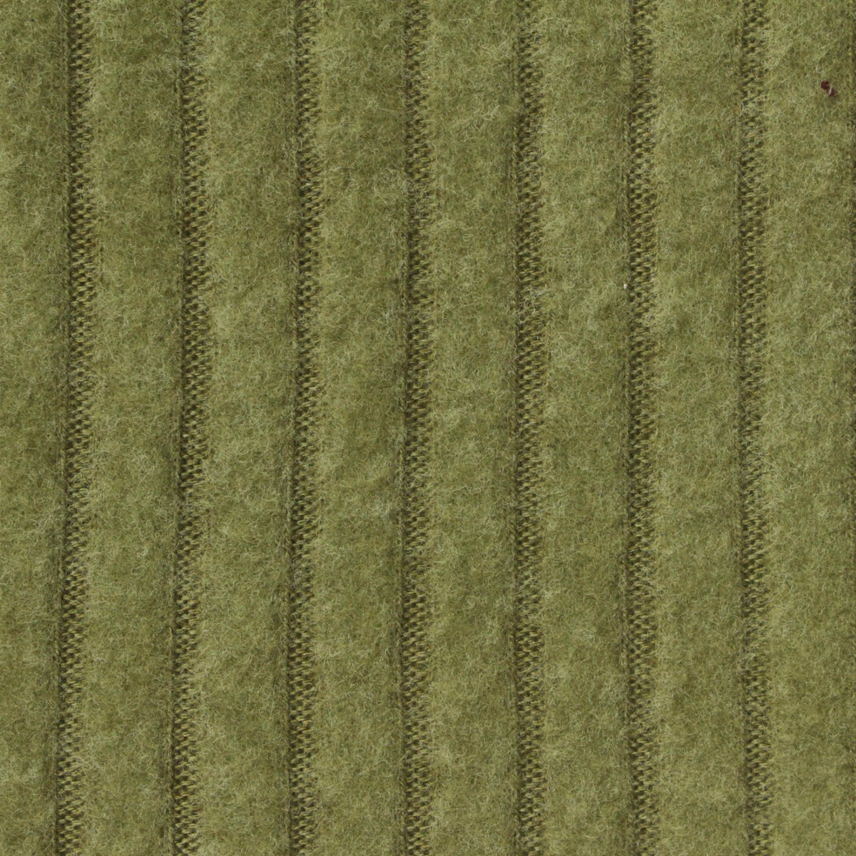 Polyester Stretch Rib Knit Fabric, 217 gsm, 159 cm — Green