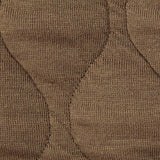 Jacquard Polyester Cotton Knit Fabric, 450 gsm, 154 cm — Khaki — texture