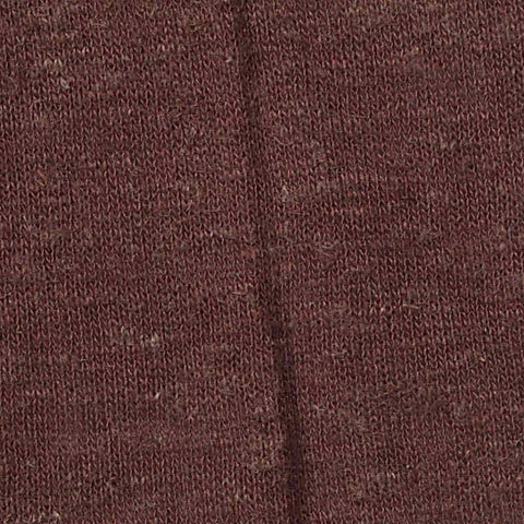Brown Marl Jersey Knit, Linen-Poly