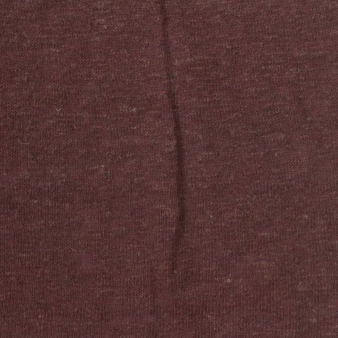Brown Marl Jersey Knit, Linen-Poly