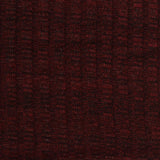 Dark Red Marl Rib Knit, Polyester
