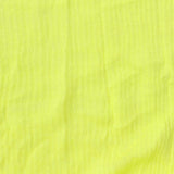 Cotton Viscose Rib Knit Fabric, 95 gsm, 200 cm — Yellow