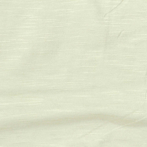 Slub Viscose Stretch Jersey Knit Fabric, 230 gsm, 160 cm — Khaki