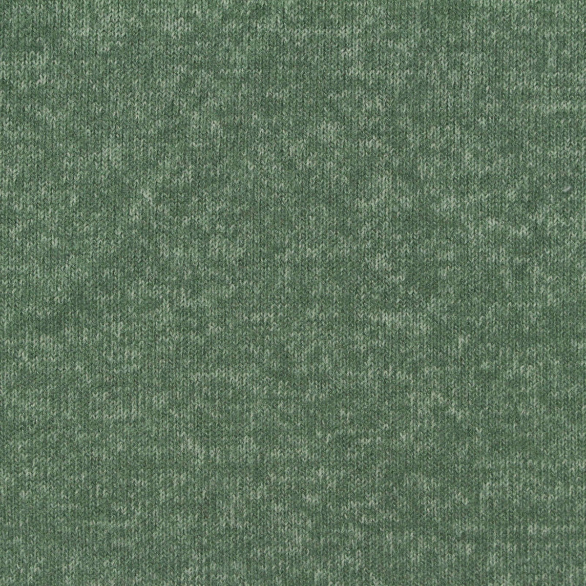 Green Marl Chunky Knit, Viscose-Poly, 214 gsm
