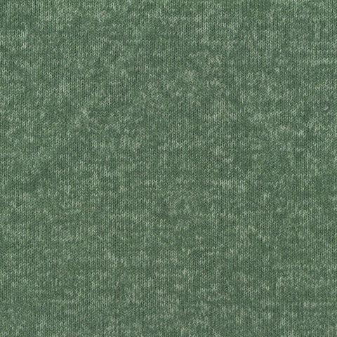 Green Marl Chunky Knit, Viscose-Poly, 214 gsm