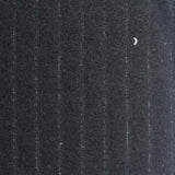 Light Grey Vertical-Pinstripe Rib Knit, Poly-Viscose