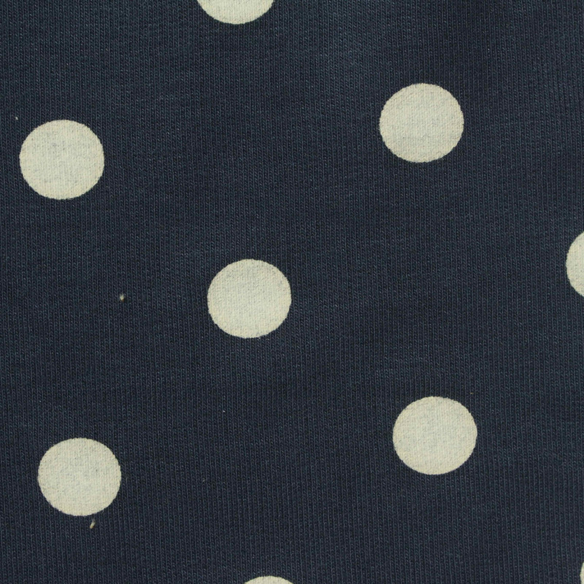 White Dots French Terry, Viscose-Poly