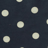 White Dots French Terry, Viscose-Poly