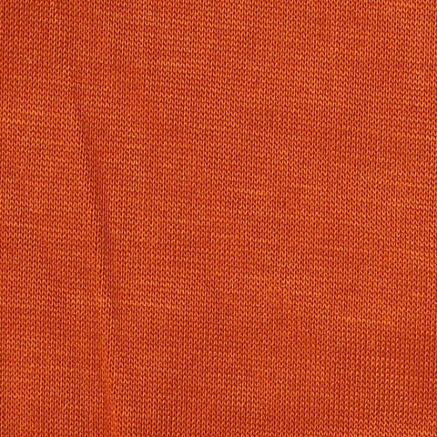 Modal Polyester Stretch Jersey Knit Fabric, 225 gsm, 165 cm — Orange