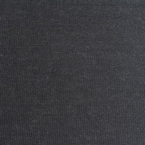 Polyester Viscose Jersey Knit Fabric, 207 gsm, 160 cm — Navy