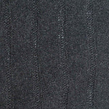 White Vertical-Stripe Rib Knit, Polyester — texture