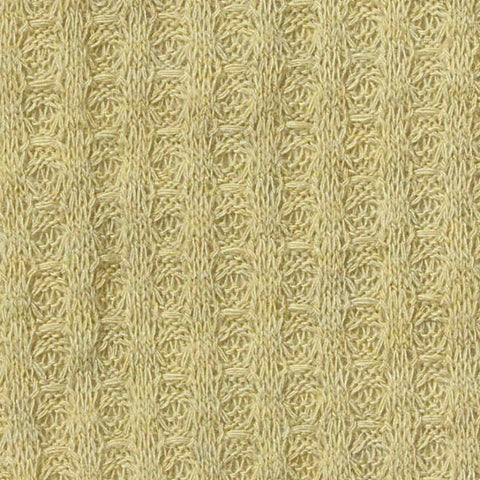 Polyester Viscose Stretch Waffle Knit Fabric, 214 gsm, 175 cm — Yellow