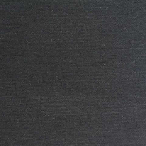 Viscose Nylon Stretch Ponte Knit Fabric, 389 gsm, 168 cm — Black