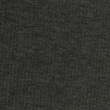 Dark Grey Heathered-Marl Rib Knit, Poly-Viscose