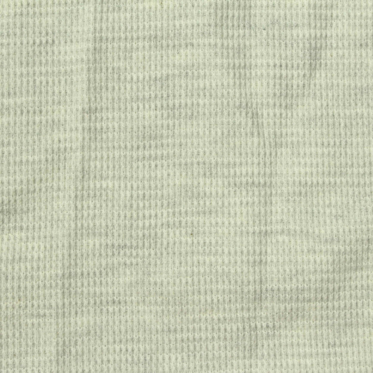 Heathered Grey Marl Waffle Knit, Poly-Cotton