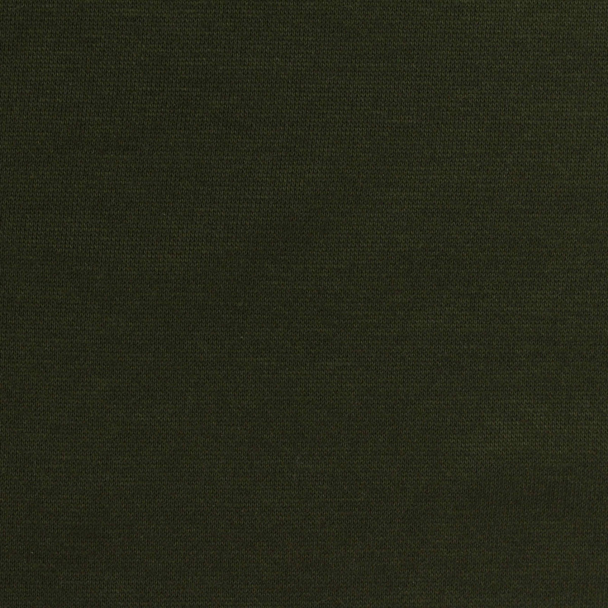 Brushed Polyester Cotton Knit Fabric, 353 gsm, 180 cm — Green