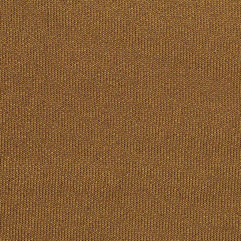 Polyester Cotton Stretch Scuba Knit Fabric, 350 gsm, 160 cm — Khaki