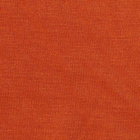 Modal Polyester Stretch Jersey Knit Fabric, 230 gsm, 170 cm — Orange