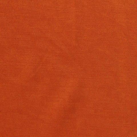 Modal Polyester Stretch Jersey Knit Fabric, 230 gsm, 170 cm — Orange