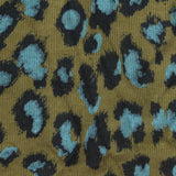 Olive Leopard Chunky Knit, Poly-Viscose