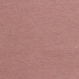 Brushed Polyester Cotton Stretch Knit Fabric, 310 gsm, 170 cm — Pink