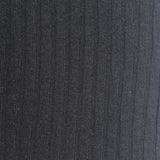 Brushed Polyester Viscose Stretch Rib Knit Fabric, 250 gsm, 160 cm — Grey