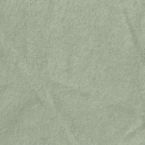 Brushed Polyester Viscose Stretch Chunky Knit Fabric, 185 gsm, 156 cm — Green