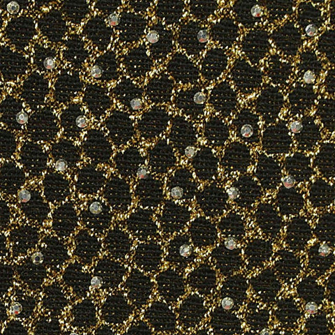 Gold Honeycomb Jacquard, Poly-Spandex, 180 gsm