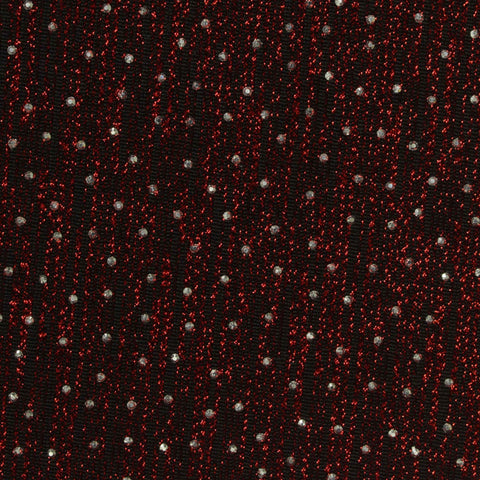 Silver Dots Knit, Poly-Metallic, 180 gsm, 150 cm, ref EF-270610