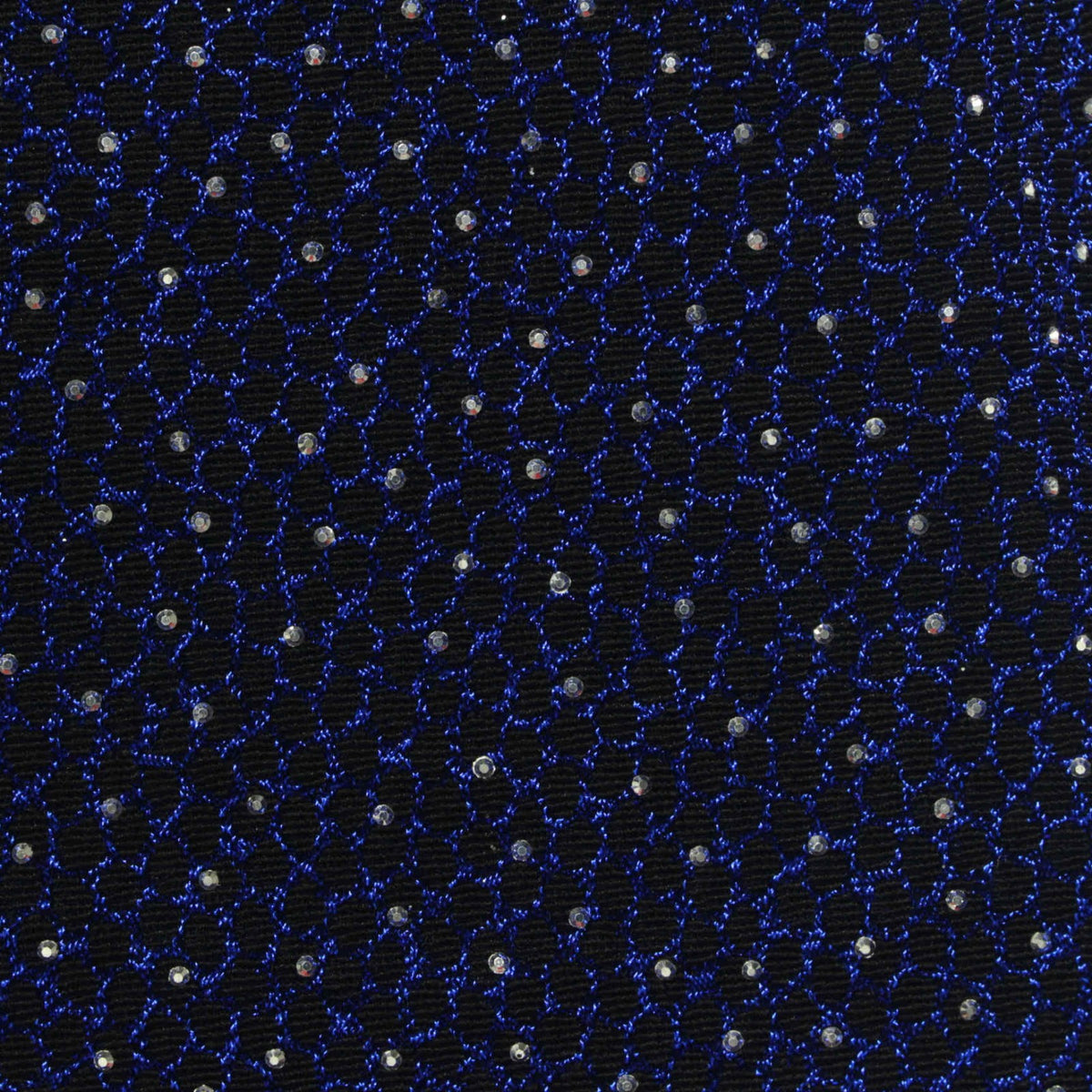 Blue Dots Jacquard, Poly-Metallic