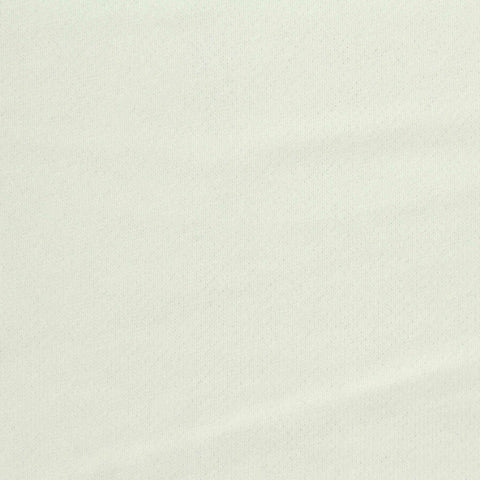 Cotton French Terry Fabric, 300 gsm, 182 cm — White