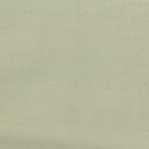 Polyester Cotton Stretch French Terry Fabric, 230 gsm, 175 cm — Green