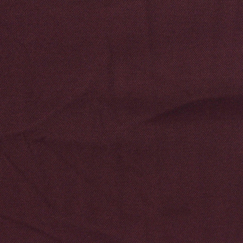 Nylon Viscose Stretch Ponte Knit Fabric, 190 gsm, 163 cm — Red