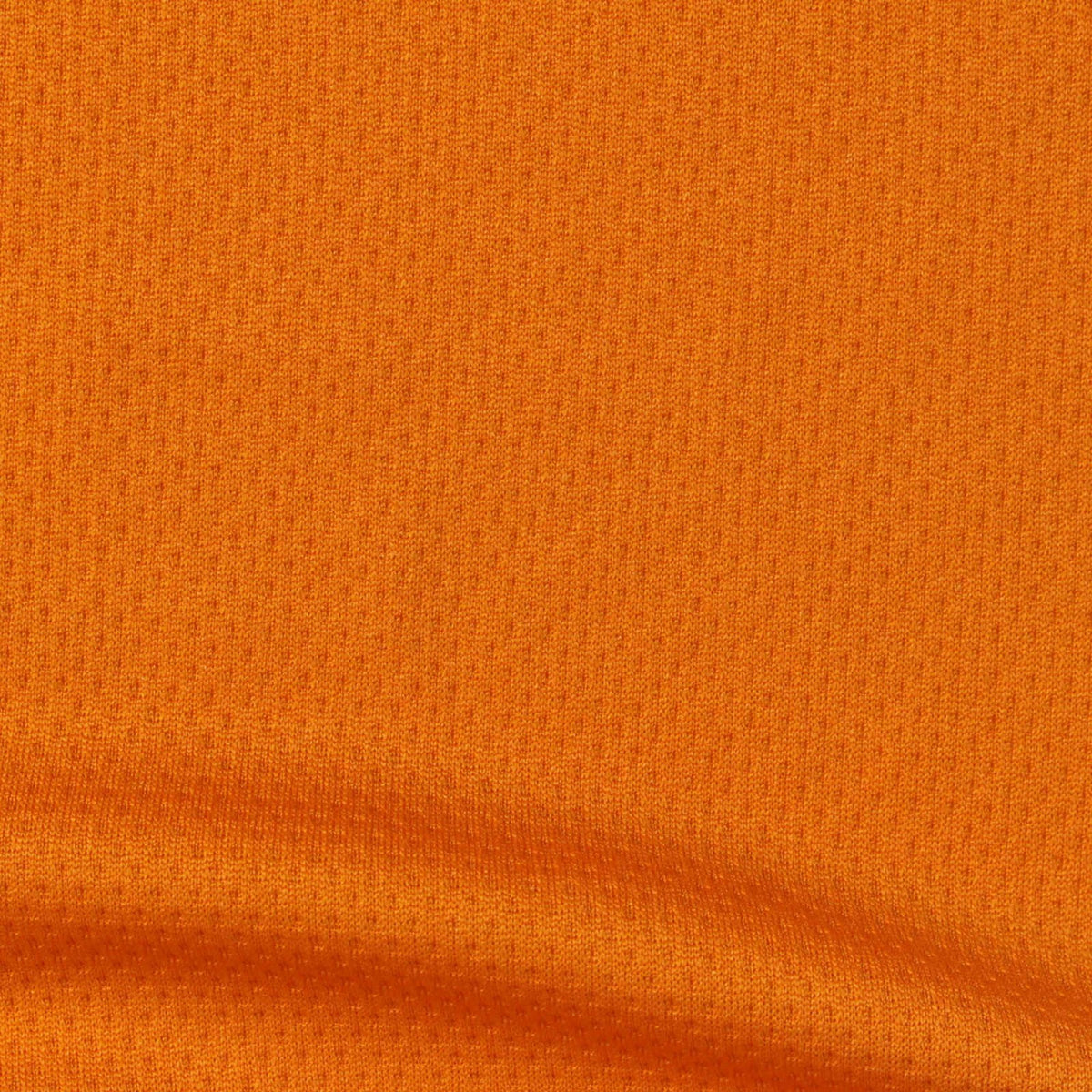 100% Polyester Interlock Knit Fabric, 135 gsm, 175 cm — Orange