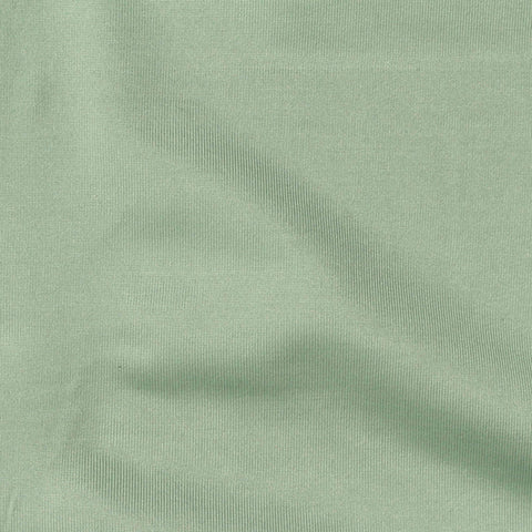 Polyester Stretch Milk Silk Knit Fabric, 190 gsm, 150 cm — Green
