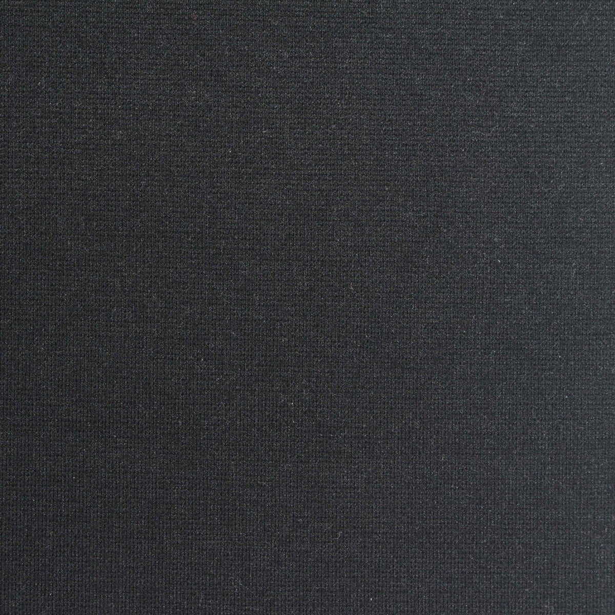 Viscose Nylon Stretch Ponte Knit Fabric, 315 gsm, 158 cm — Black