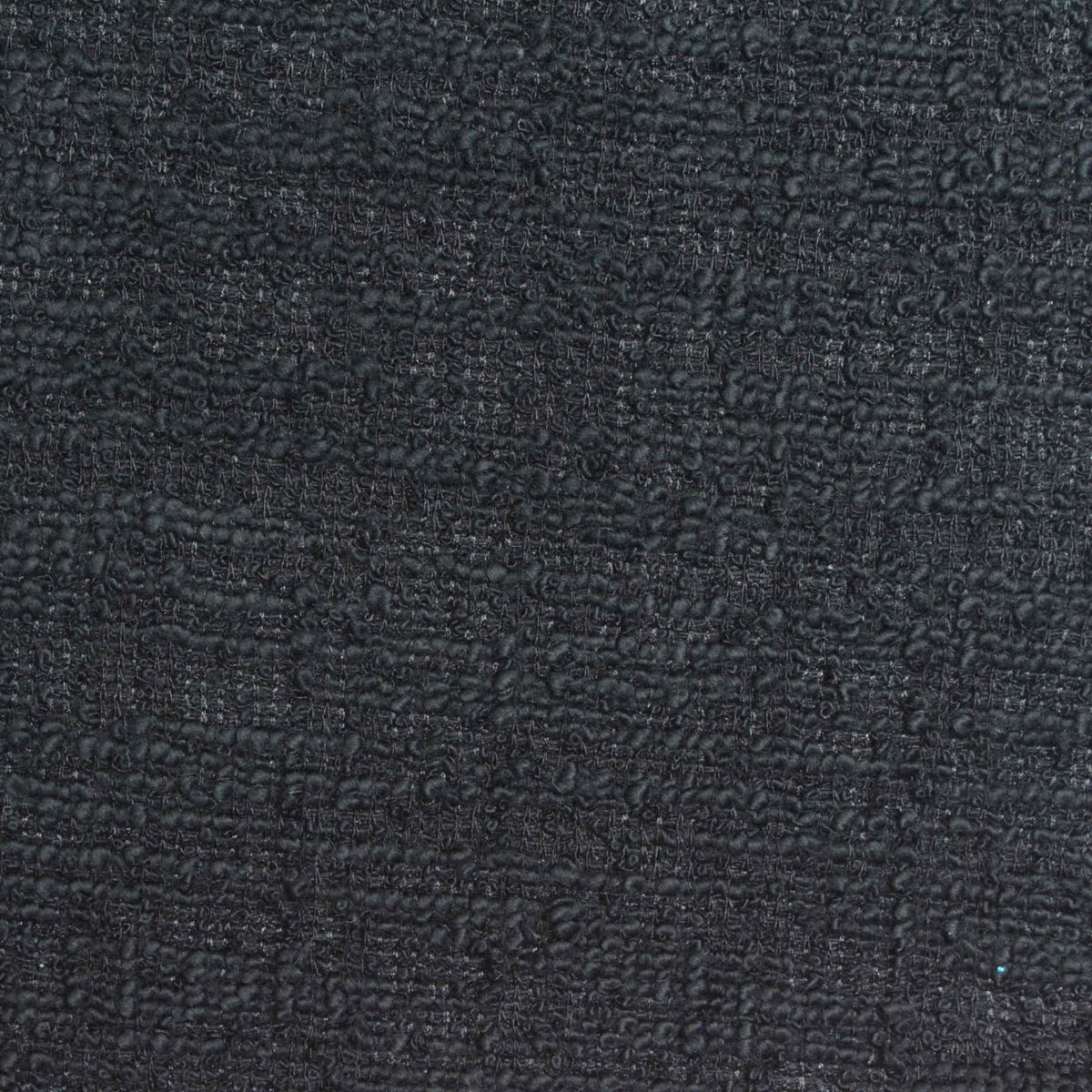 Jacquard Polyester Cotton Stretch Bouclé Fabric, 320 gsm, 155 cm — Grey