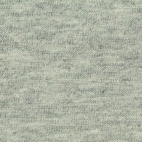Light Grey Heathered-Marl Scuba Knit, Cotton-Poly, 300 gsm, 160 cm