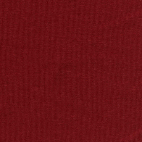 Cotton Polyester Stretch Jersey Knit Fabric, 154 gsm, 165 cm — Red