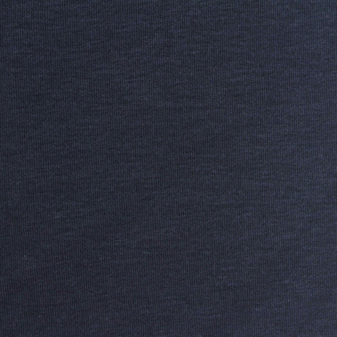 Dark Blue Marl Rib Knit, Tencel Lyocell-Acrylic