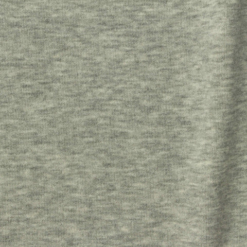 Light Grey Heathered-Marl Rib Knit, Tencel Lyocell-Acrylic