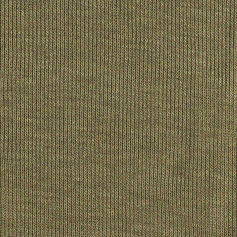 Tencel Lyocell Polyester Blend Rib Knit Fabric, 150 gsm, 150 cm — Khaki