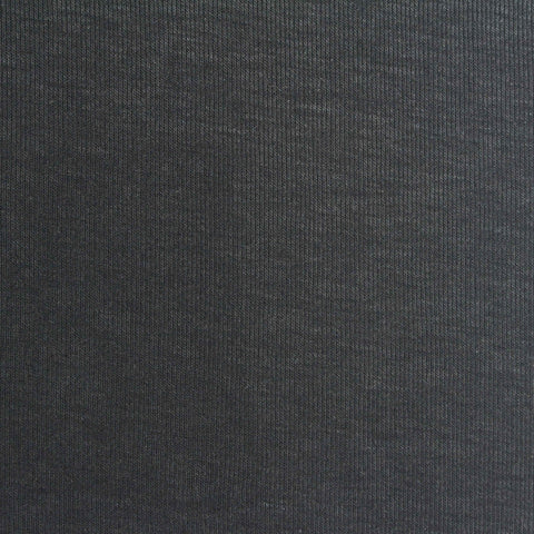 Tencel Lyocell Polyester Blend Rib Knit Fabric, 150 gsm, 150 cm — Grey