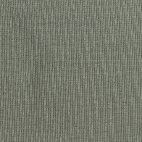 Tencel Lyocell Acetate Stretch Rib Knit Fabric, 215 gsm, 160 cm — Green, ref EF-270705