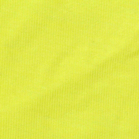Tencel Lyocell Polyester Blend Rib Knit Fabric, 150 gsm, 150 cm — Yellow, ref EF-270715