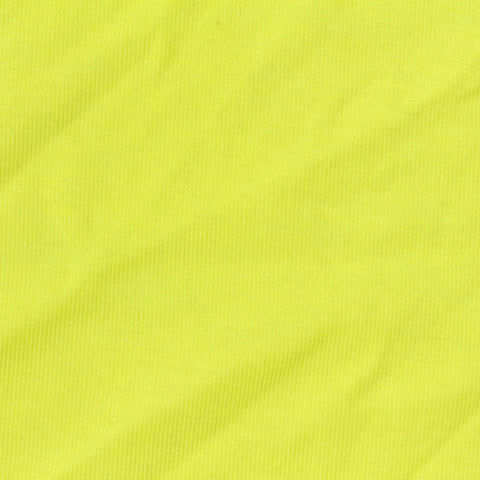 Tencel Lyocell Polyester Blend Rib Knit Fabric, 150 gsm, 150 cm — Yellow, ref EF-270715