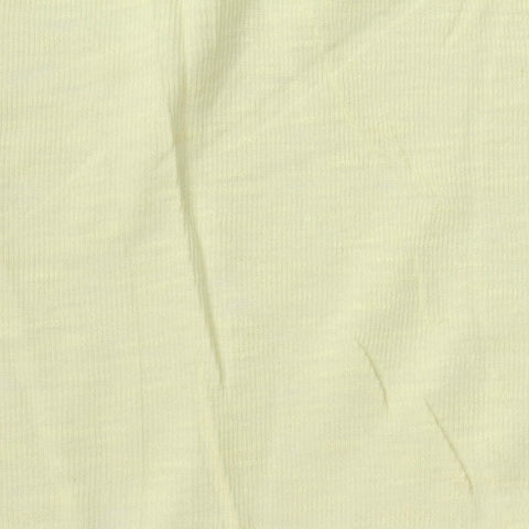 Tencel Lyocell Polyester Rib Knit Fabric, 150 gsm, 167 cm — Yellow