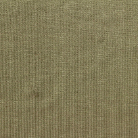 Tencel Lyocell Polyester Stretch Interlock Knit Fabric, 220 gsm, 160 cm — Khaki, ref EF-270722